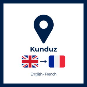Consecutive Interpretation – English/French – Kunduz, Afghanistan